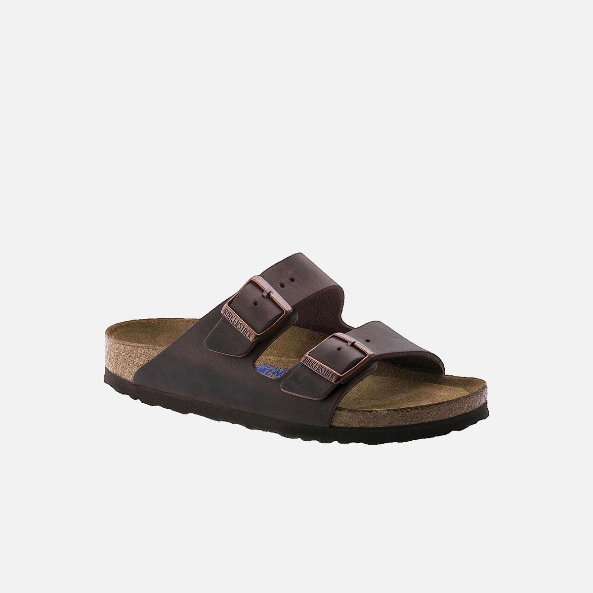 Arizona flat sandals BIRKENSTOCK Brown