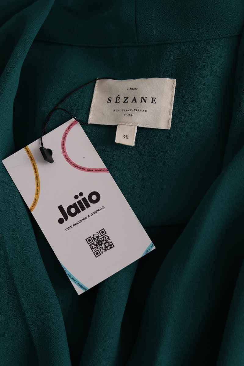 Blouse SEZANE - Seconde main Vert