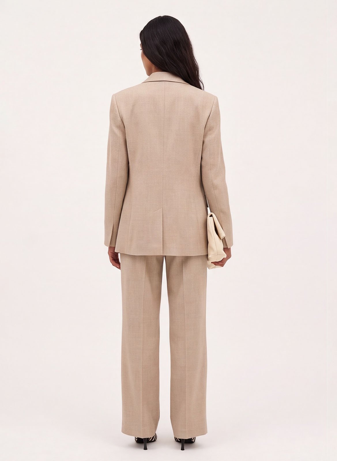 Weit geschnittene Hose KOOKAI Beige