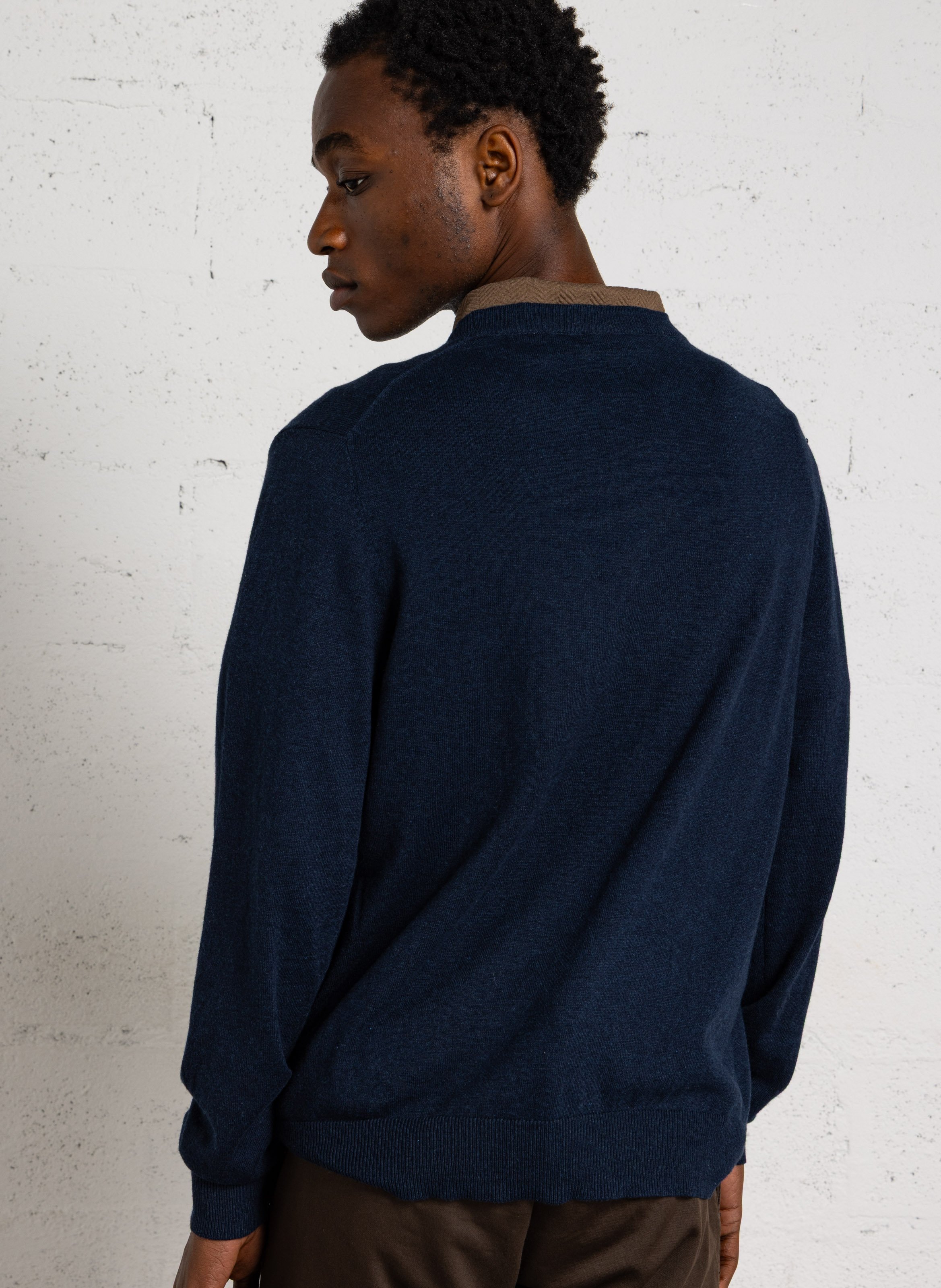 Rechte ronde hals trui PEPE JEANS Blauw
