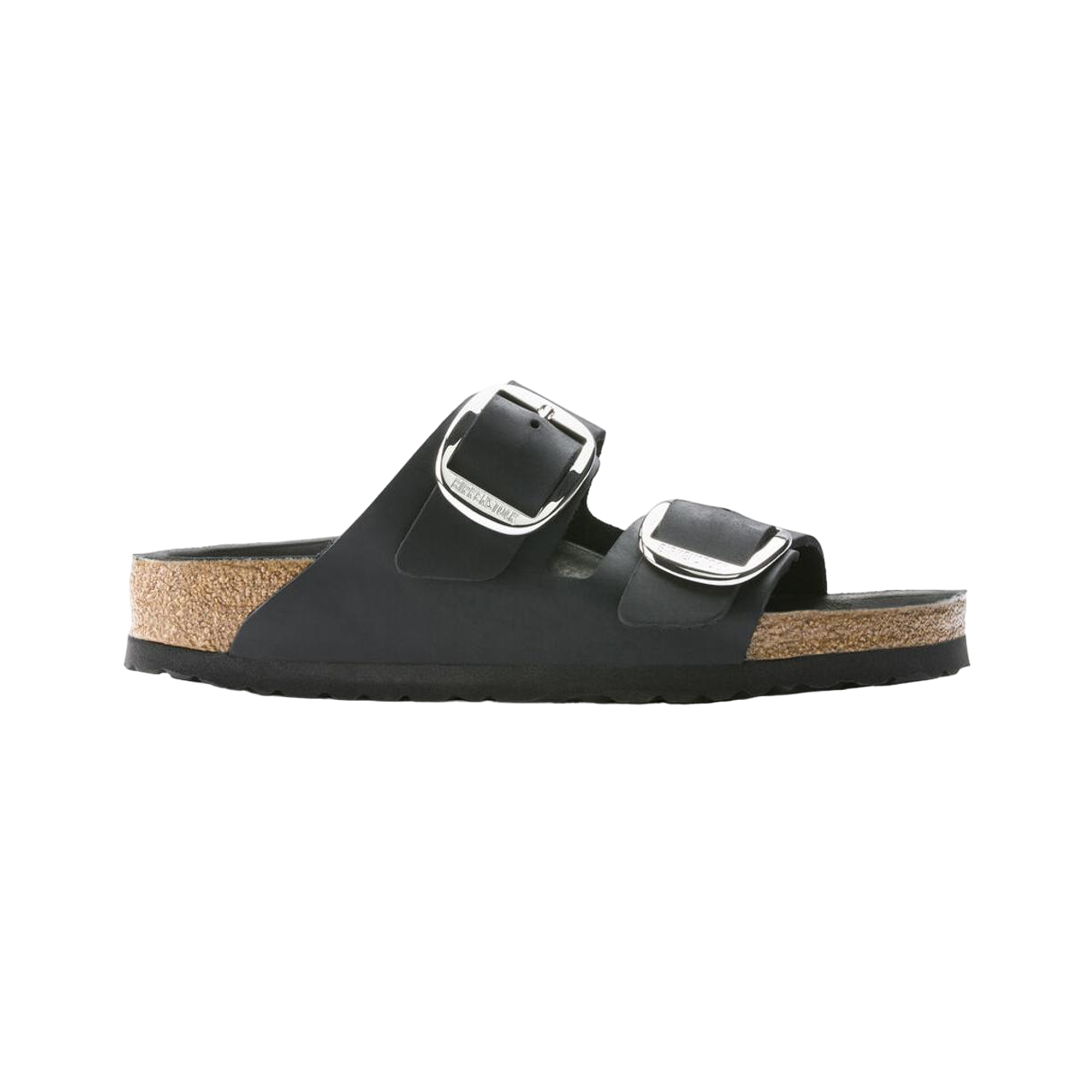 Faux leather sandals BIRKENSTOCK Black