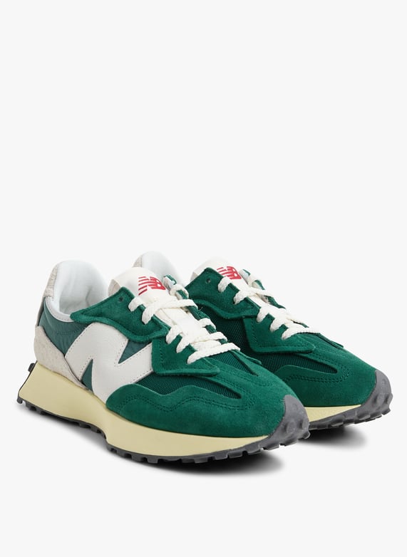 Vert Low top leather mix sneakers