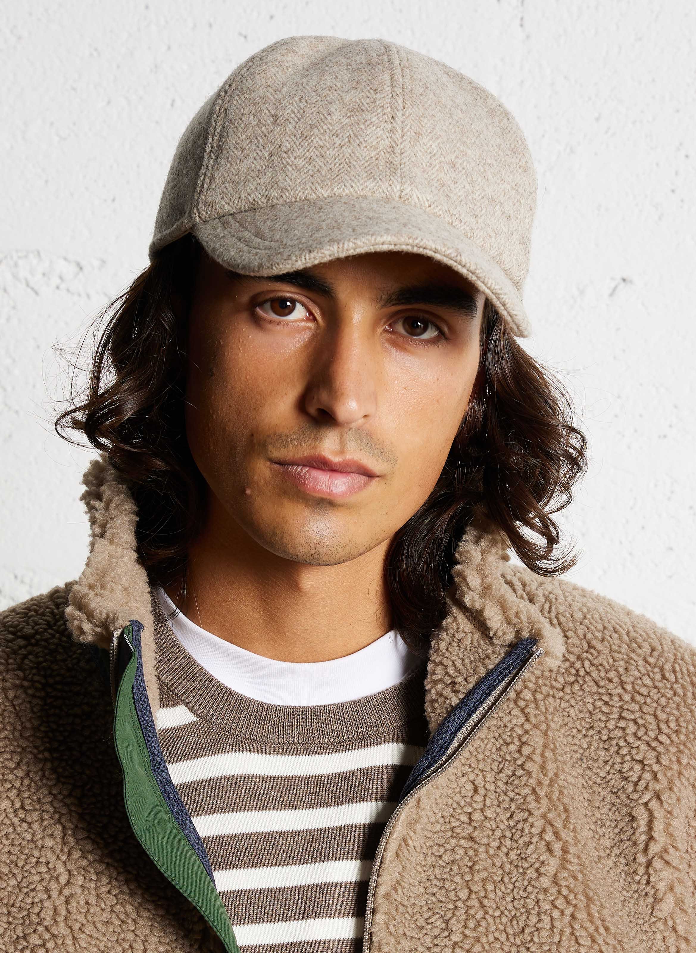 Casquette en laine  SAISON 1865 Beige