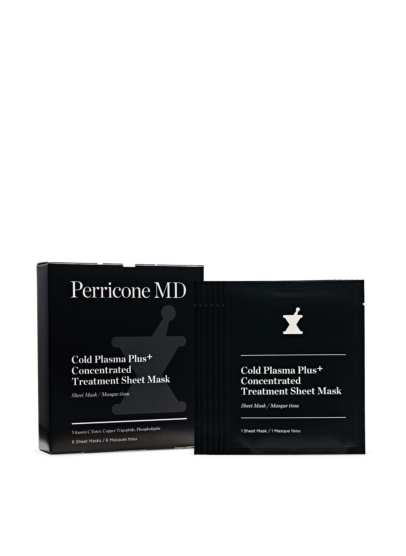 Cold Plasma Plus+ Concentrated Treatment Sheet Mask (6 Pack) PERRICONE MD No color