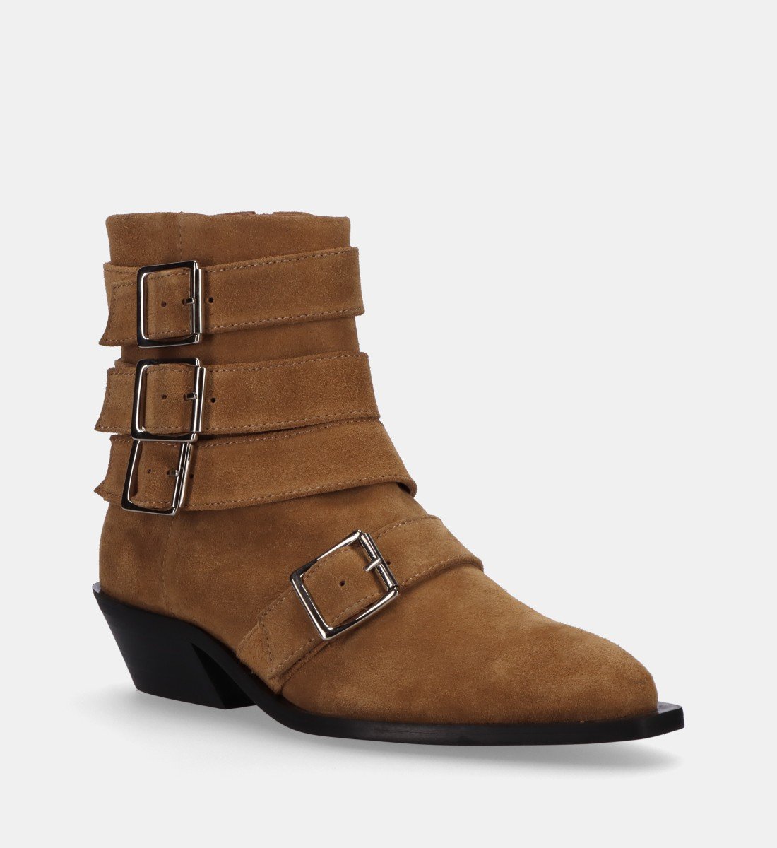Bottines en daim ALOHAS Marron