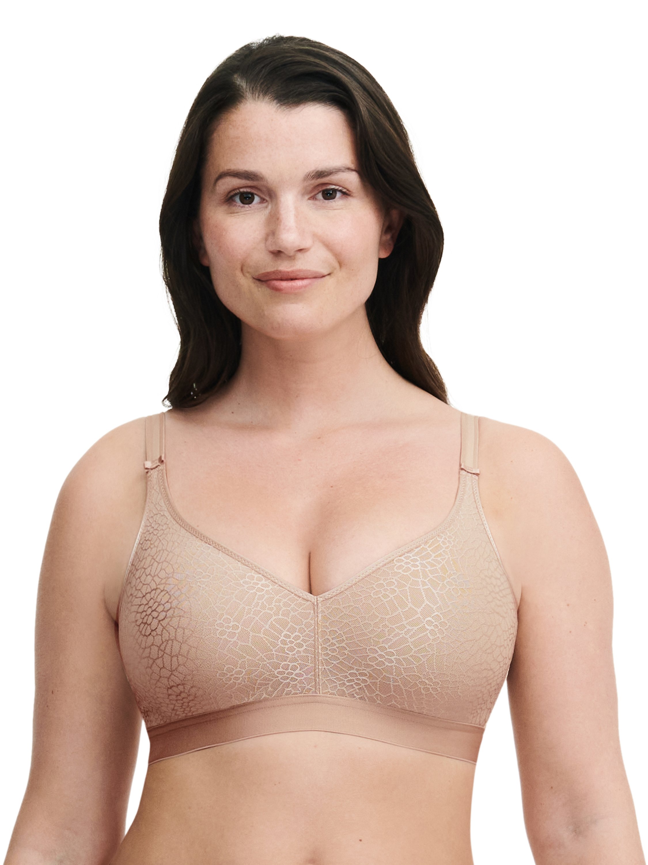 Non-wired support bra CHANTELLE Beige