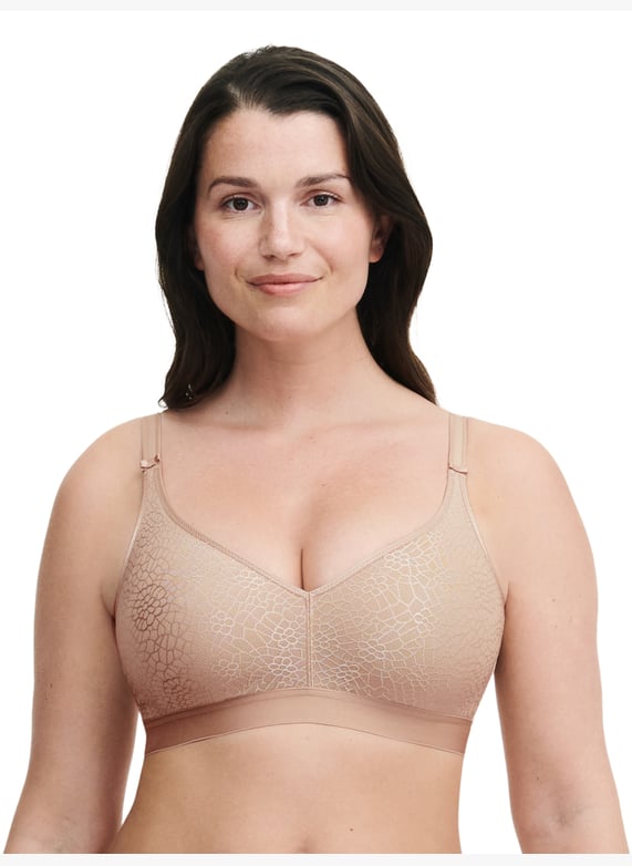 Non-wired support bra | Beige by CHANTELLE Non-wired support bra Beige