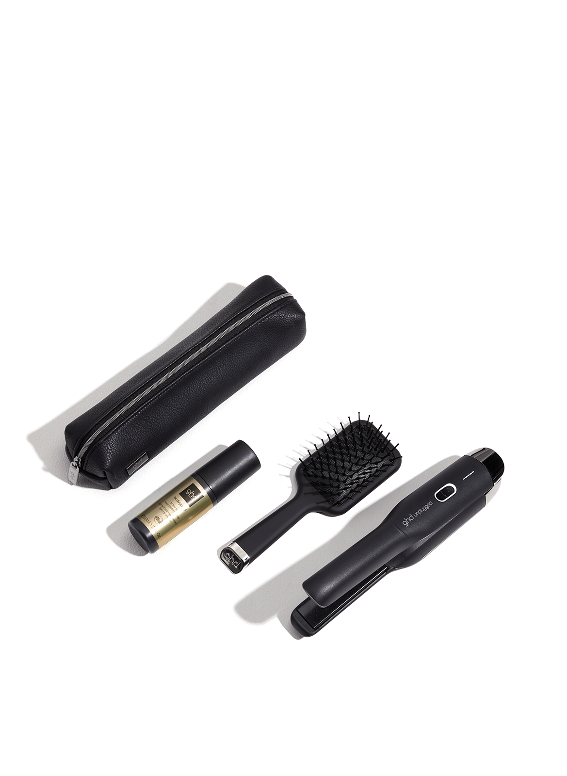 MINI FLAT TRAVEL BRUSH GHD GHD Noir