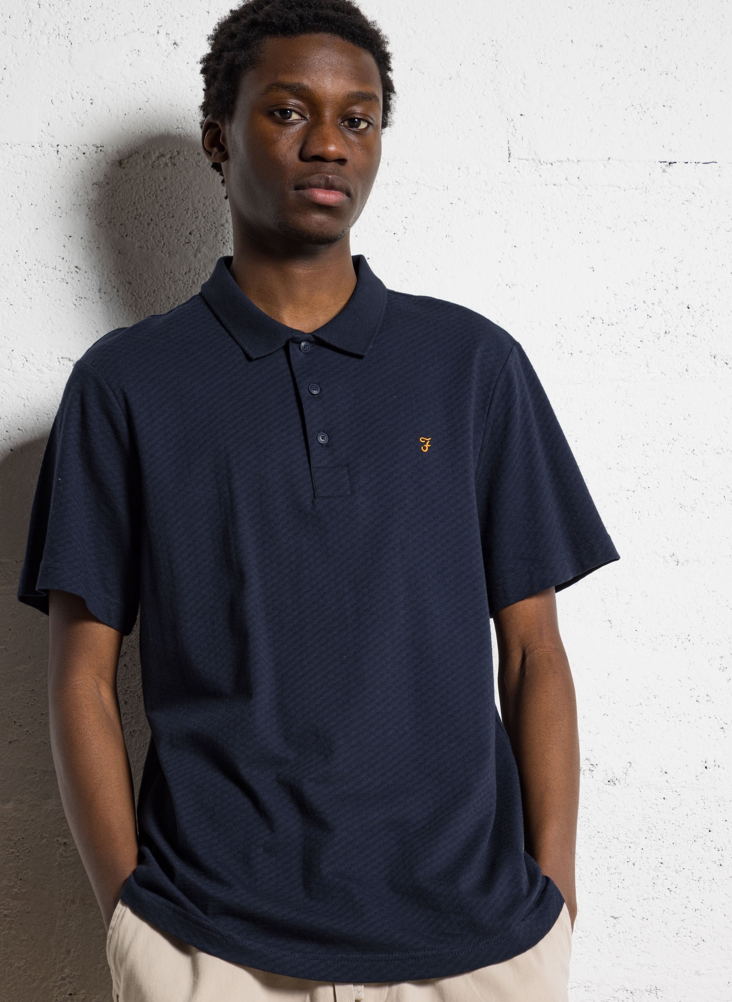 Gerade geschnittenes Poloshirt aus Bio-Baumwolle FARAH