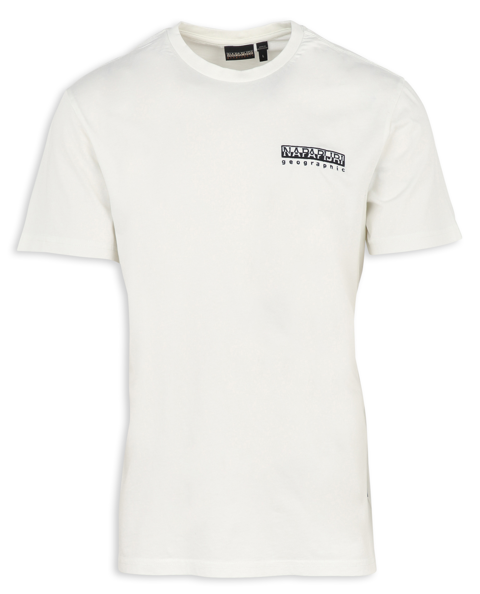 Gerade geschnittenes T-Shirt aus Baumwolle NAPAPIJRI Weiss