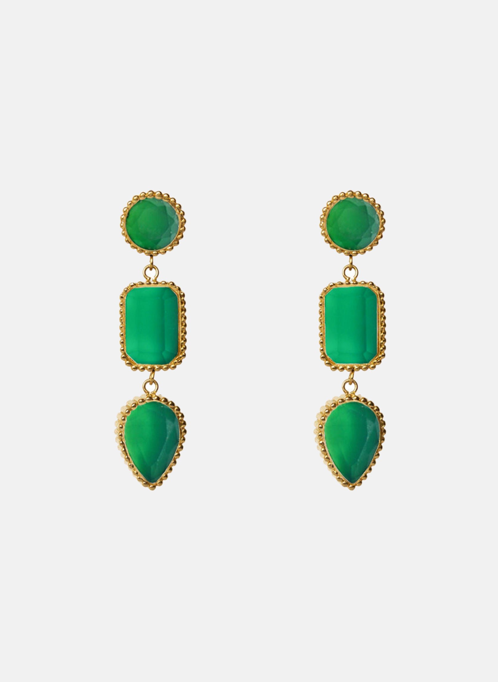 PERSEPHONE - Stainless steel earrings for pierced ears AEC Paris