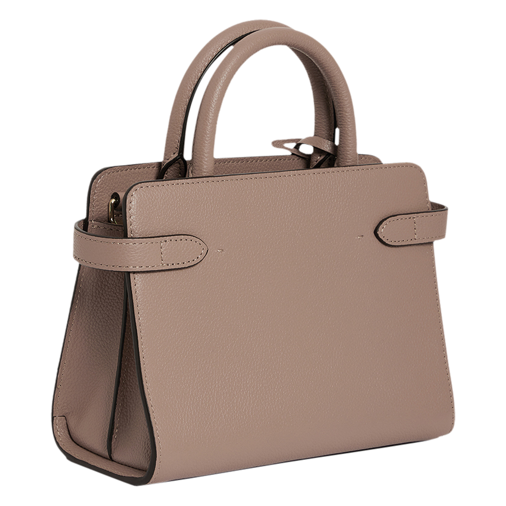 Sac à main en cuir  LE TANNEUR Gris