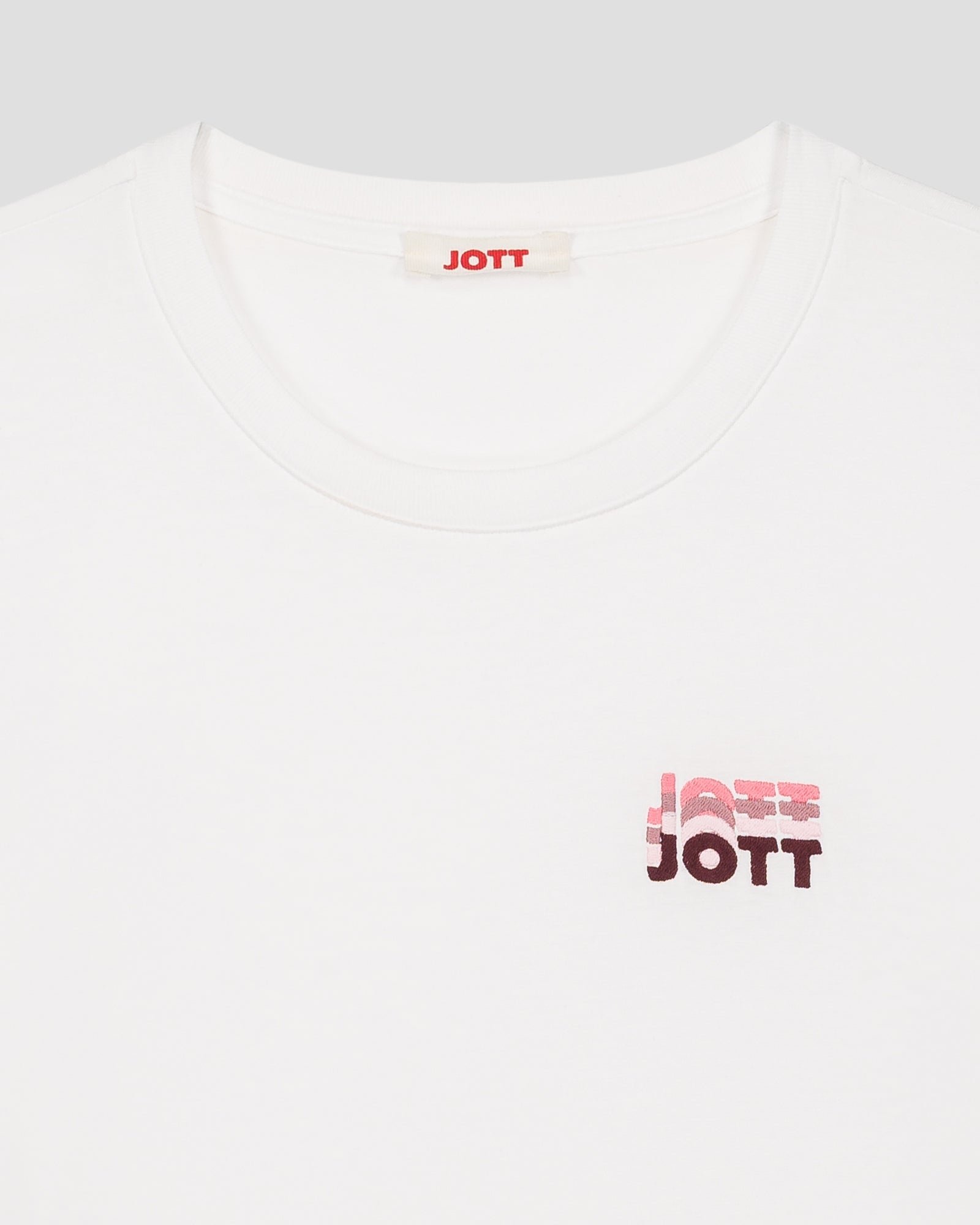 Graphic short sleeve T-shirt JOTT White