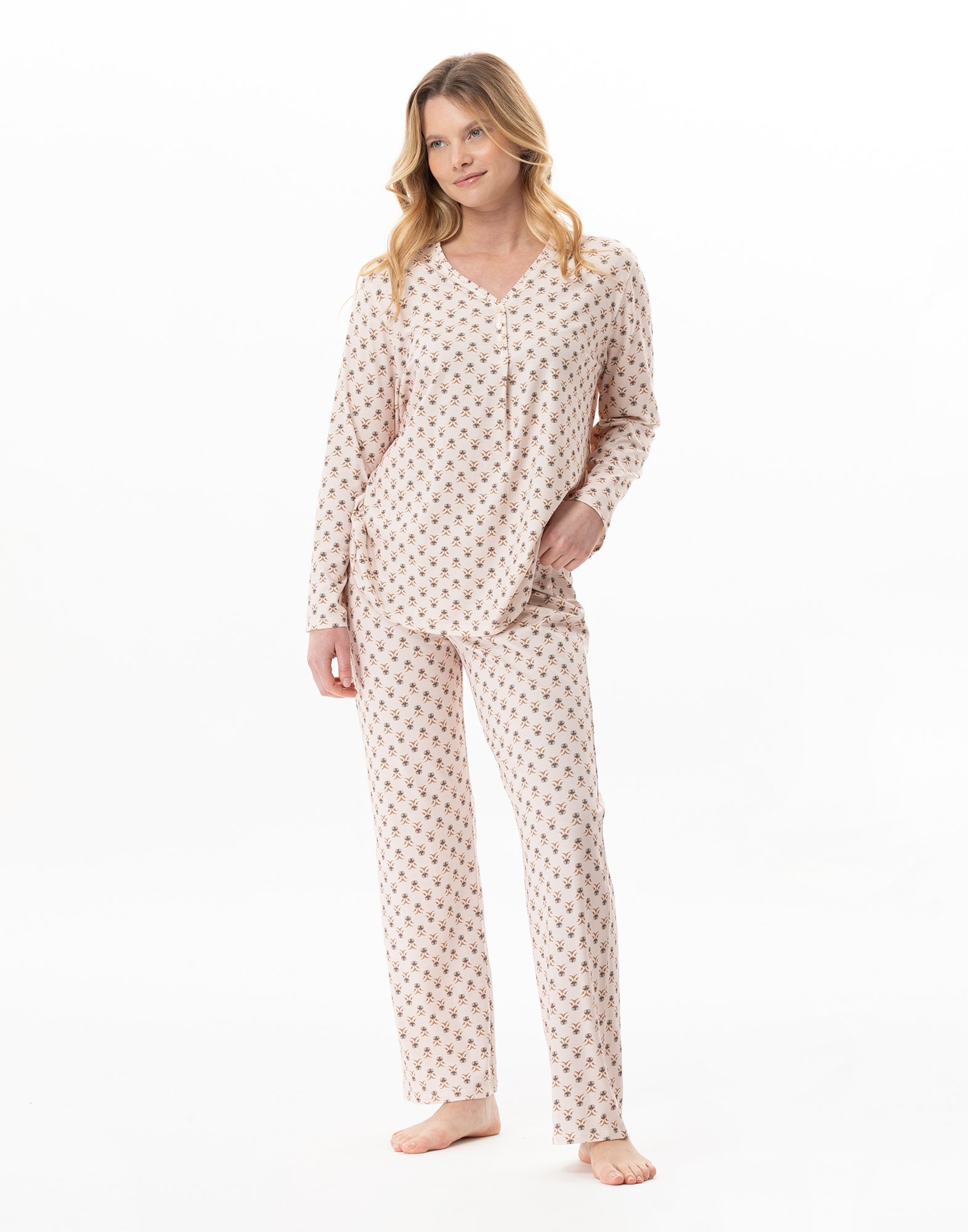 Cotton modal pajamas LE CHAT Multicolored