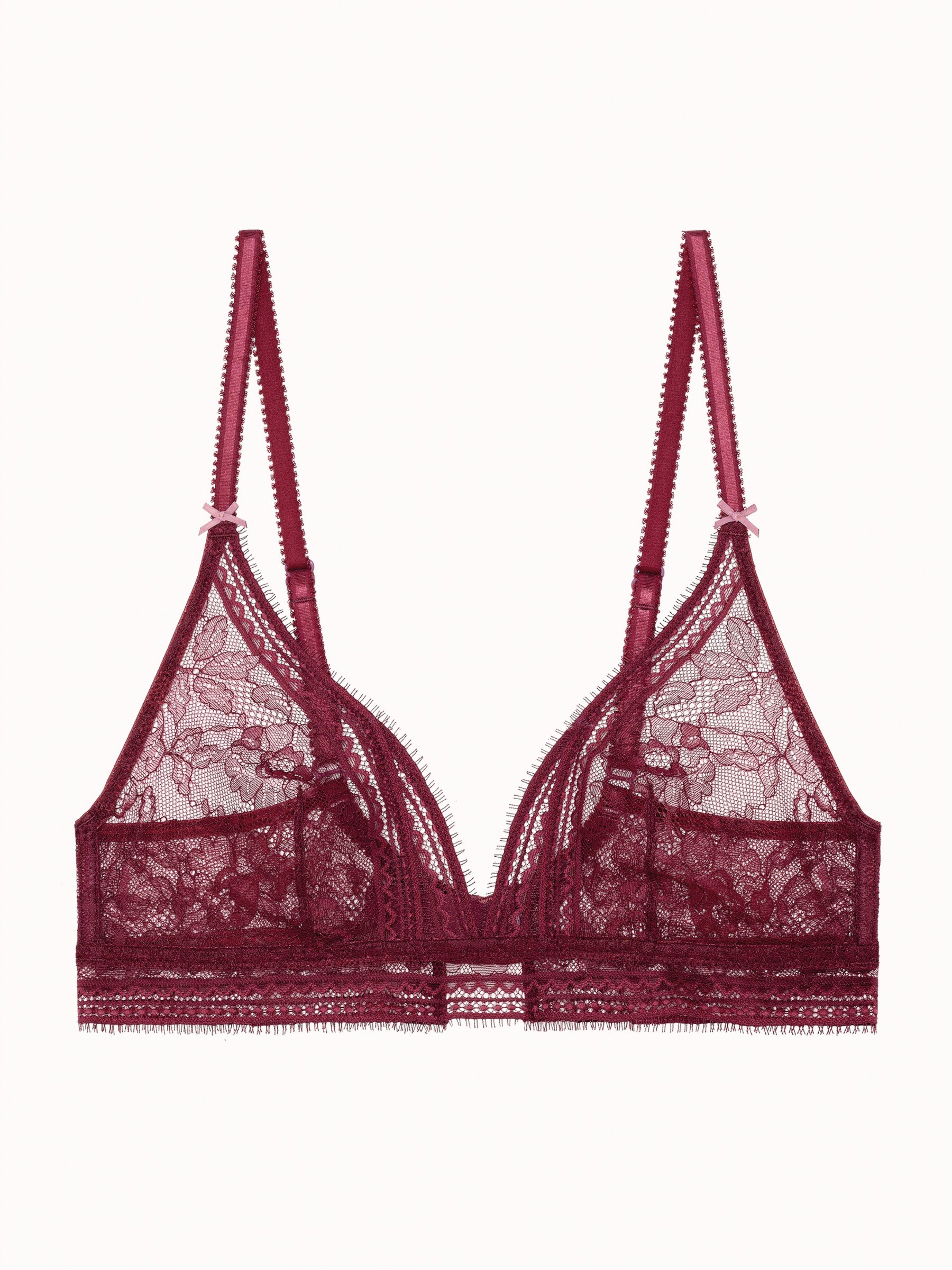 Non-wired triangle bra PASSIONATA Red