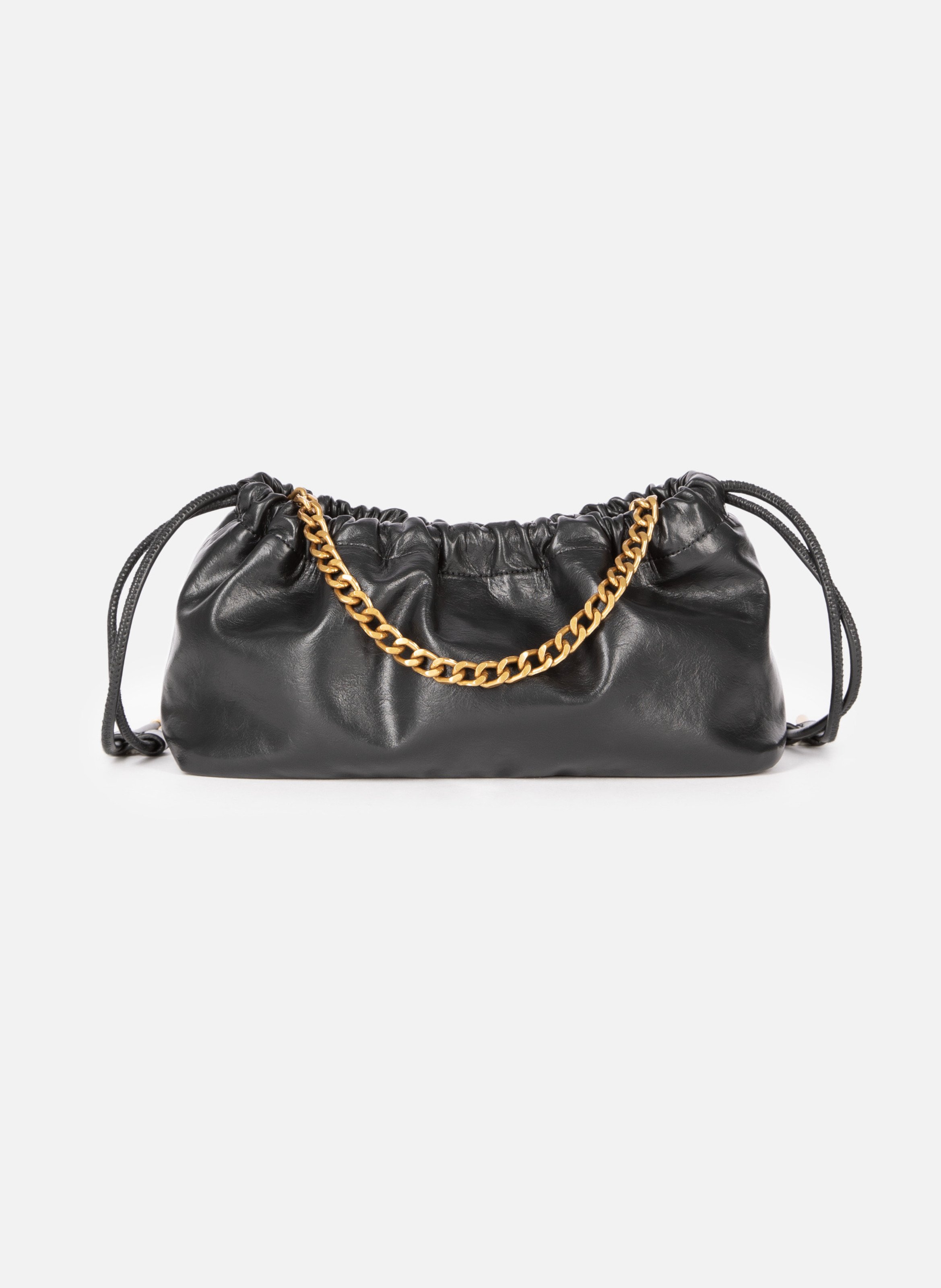 Taylor recycled leather bag THE KOOPLES Black