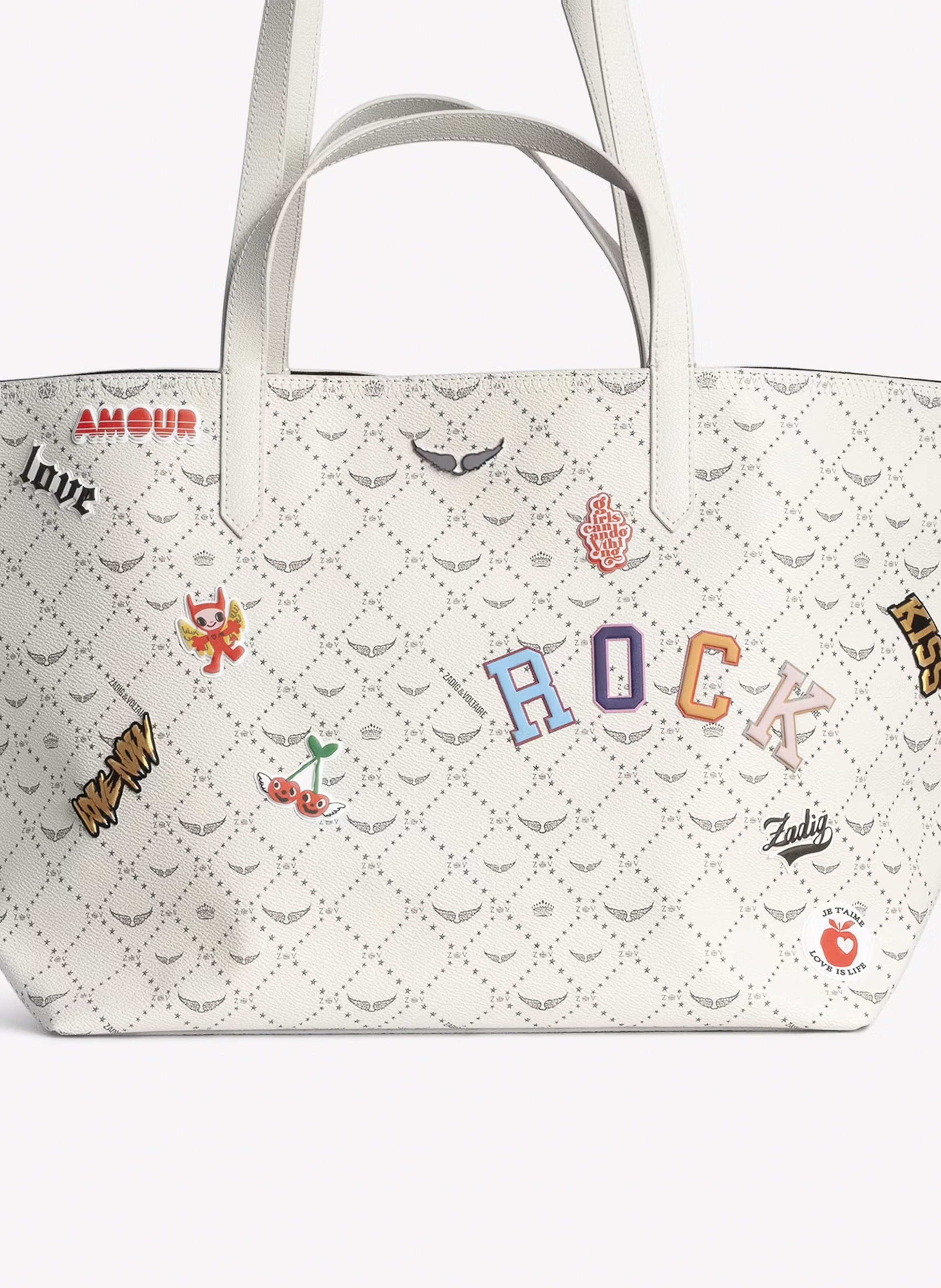 Stickers métallisés pour sac ZADIG&VOLTAIRE Golden