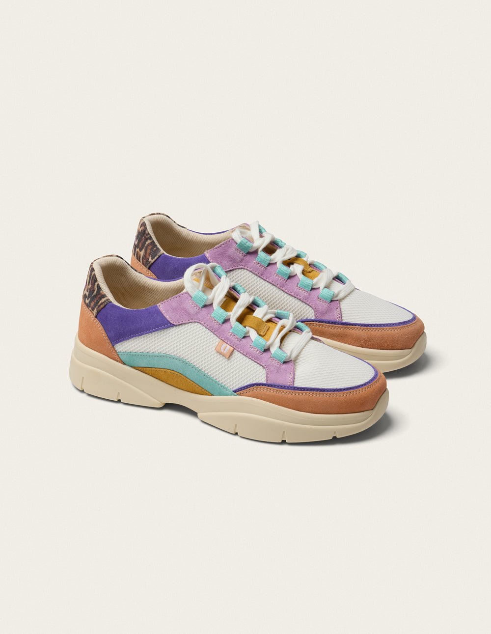 Baskets basses ODAJE Rose