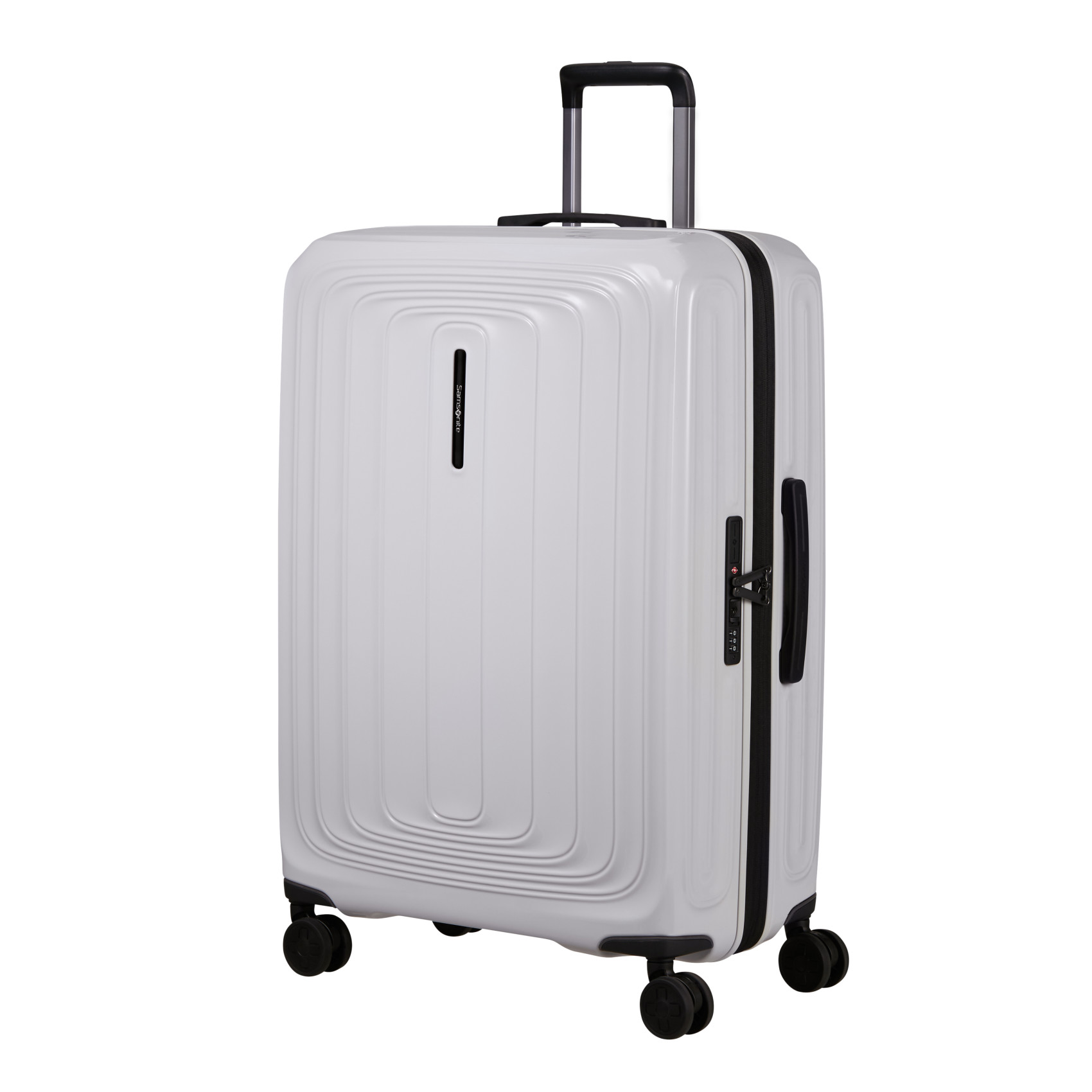 2wander 4-wheel suitcase size L SAMSONITE White