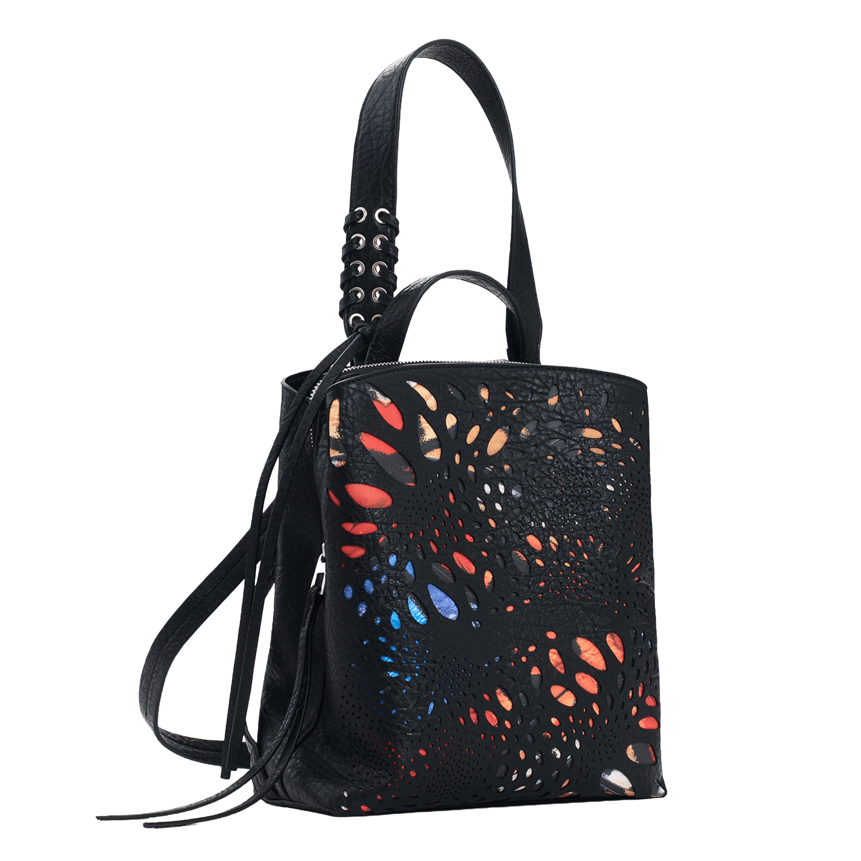 Rugzak met opdruk DESIGUAL Zwart