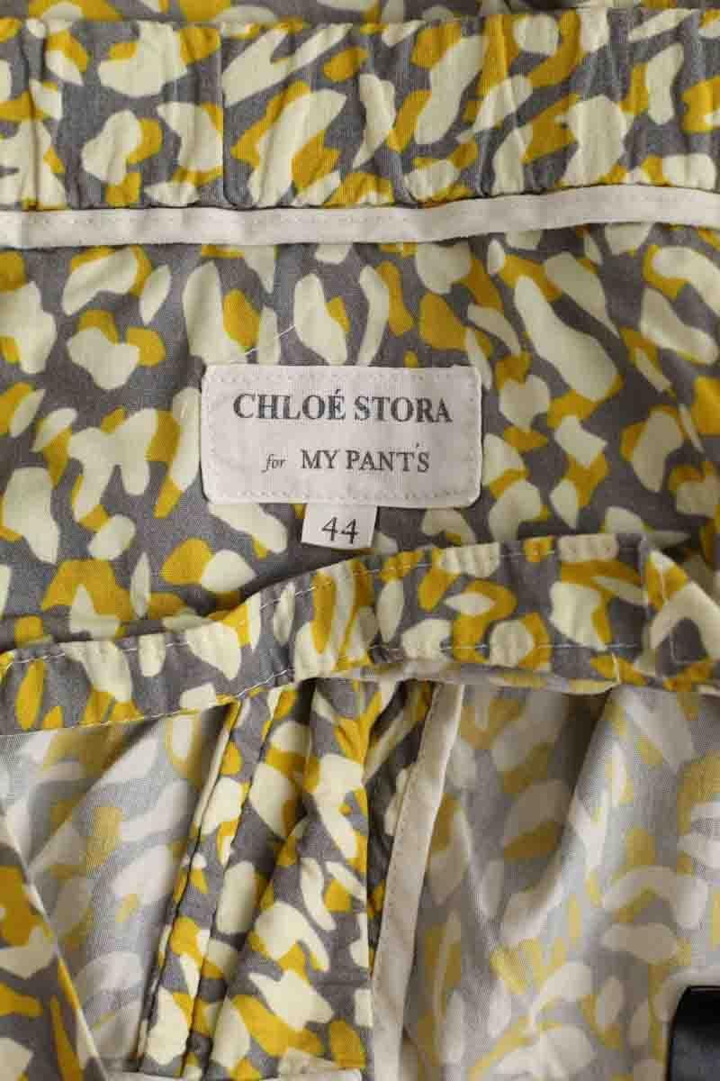 Carrot trousers CHLOE STORA - SECONDE MAIN Yellow