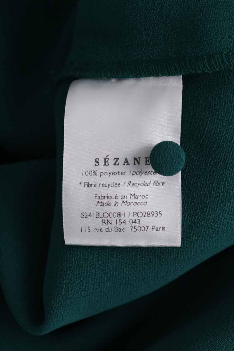 Blouse SEZANE - Seconde main Vert
