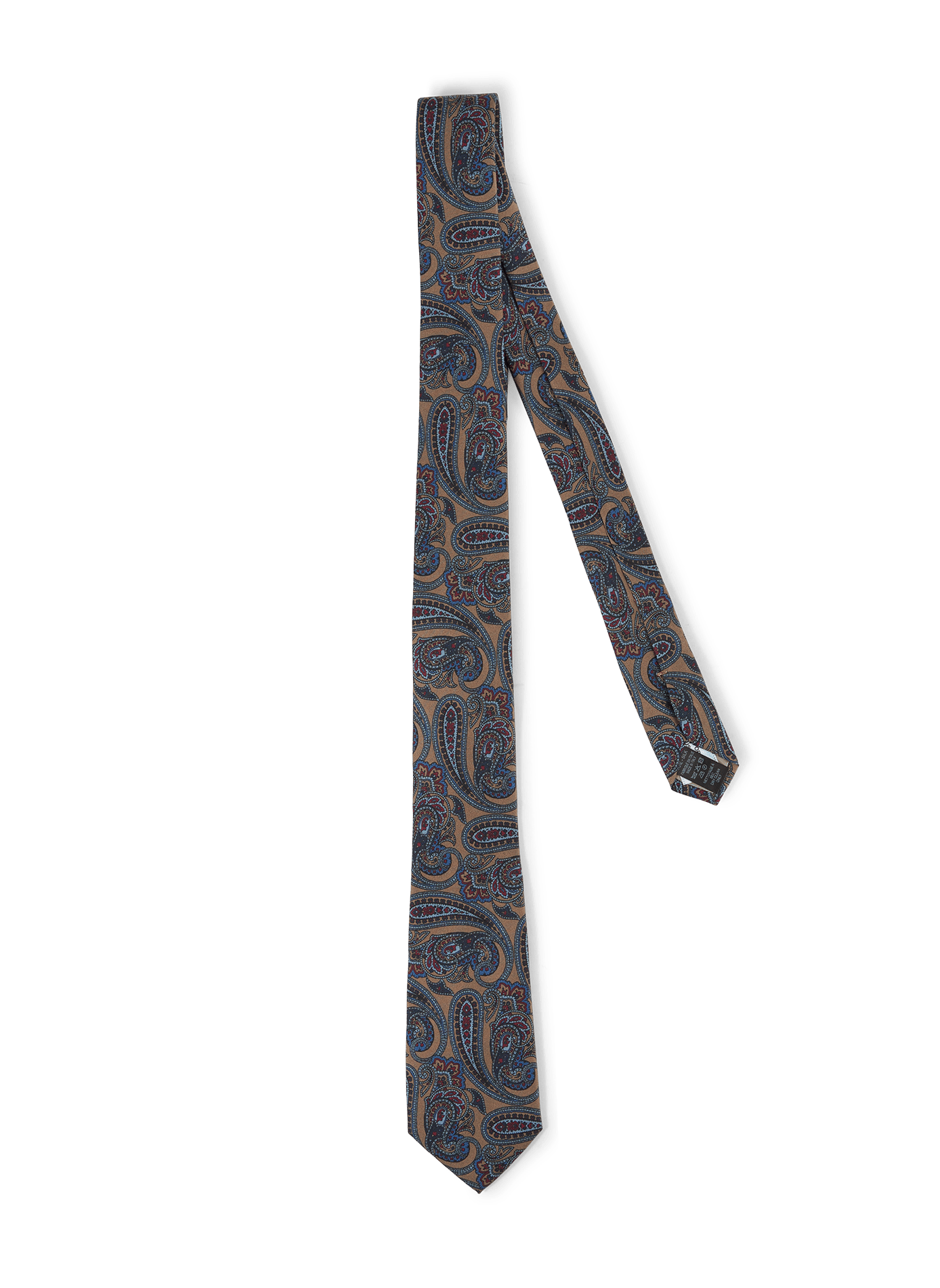 Printed silk tie AU PRINTEMPS PARIS