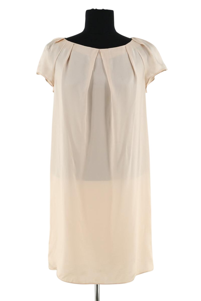 Robe TARA JARMON - Seconde Main Beige