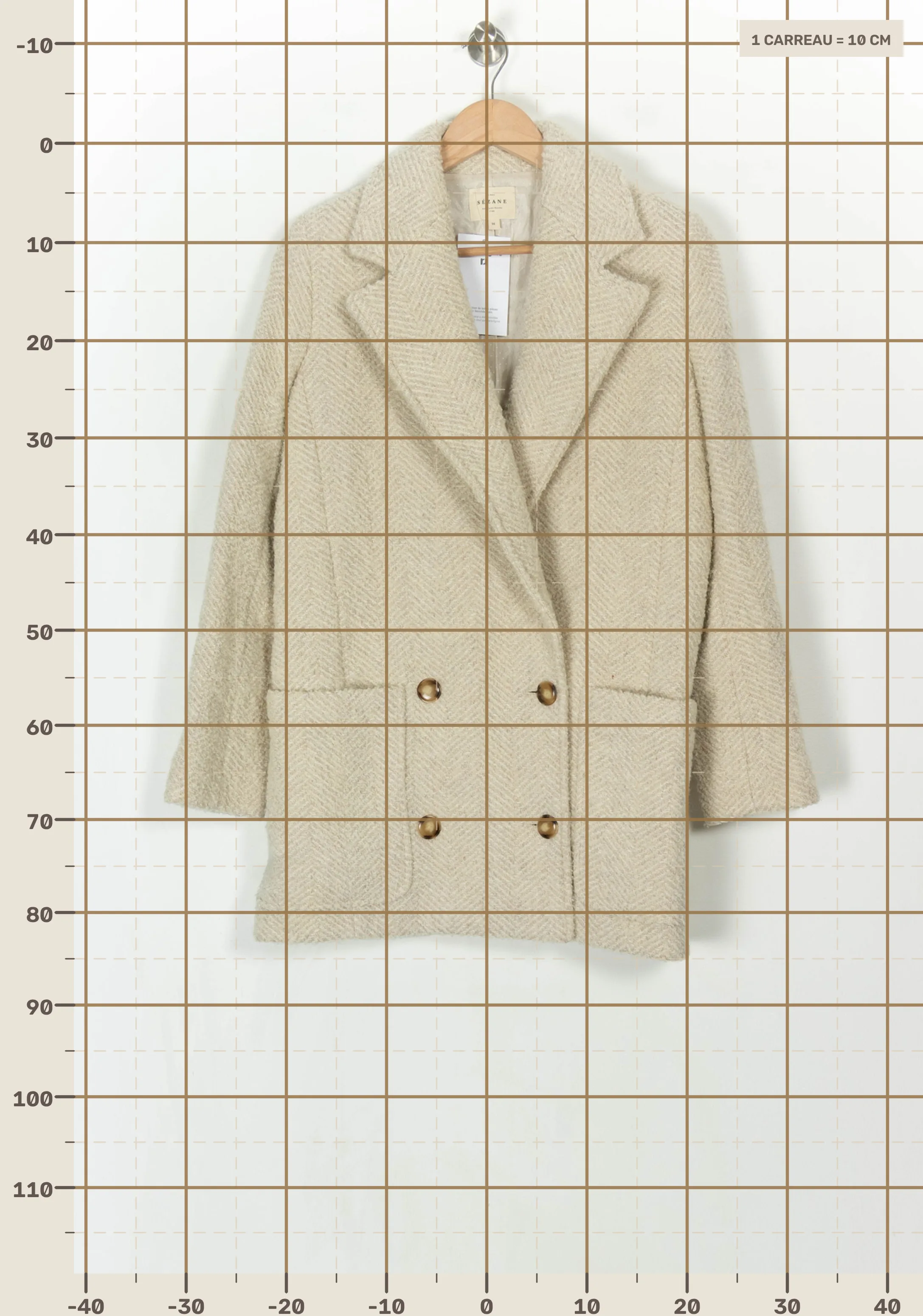 Polo shirt SEZANE - Seconde main Beige