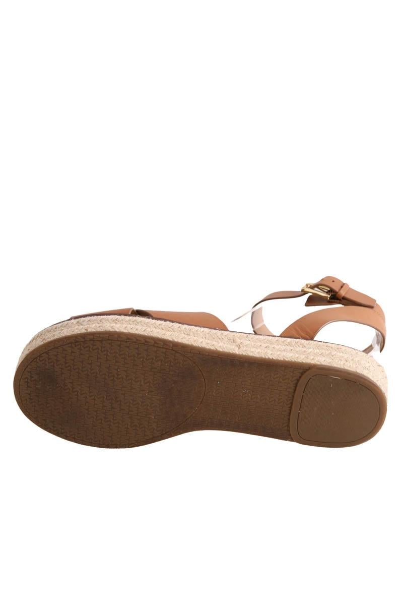 Faux leather sandals MICHAEL KORS - Seconde main Brown