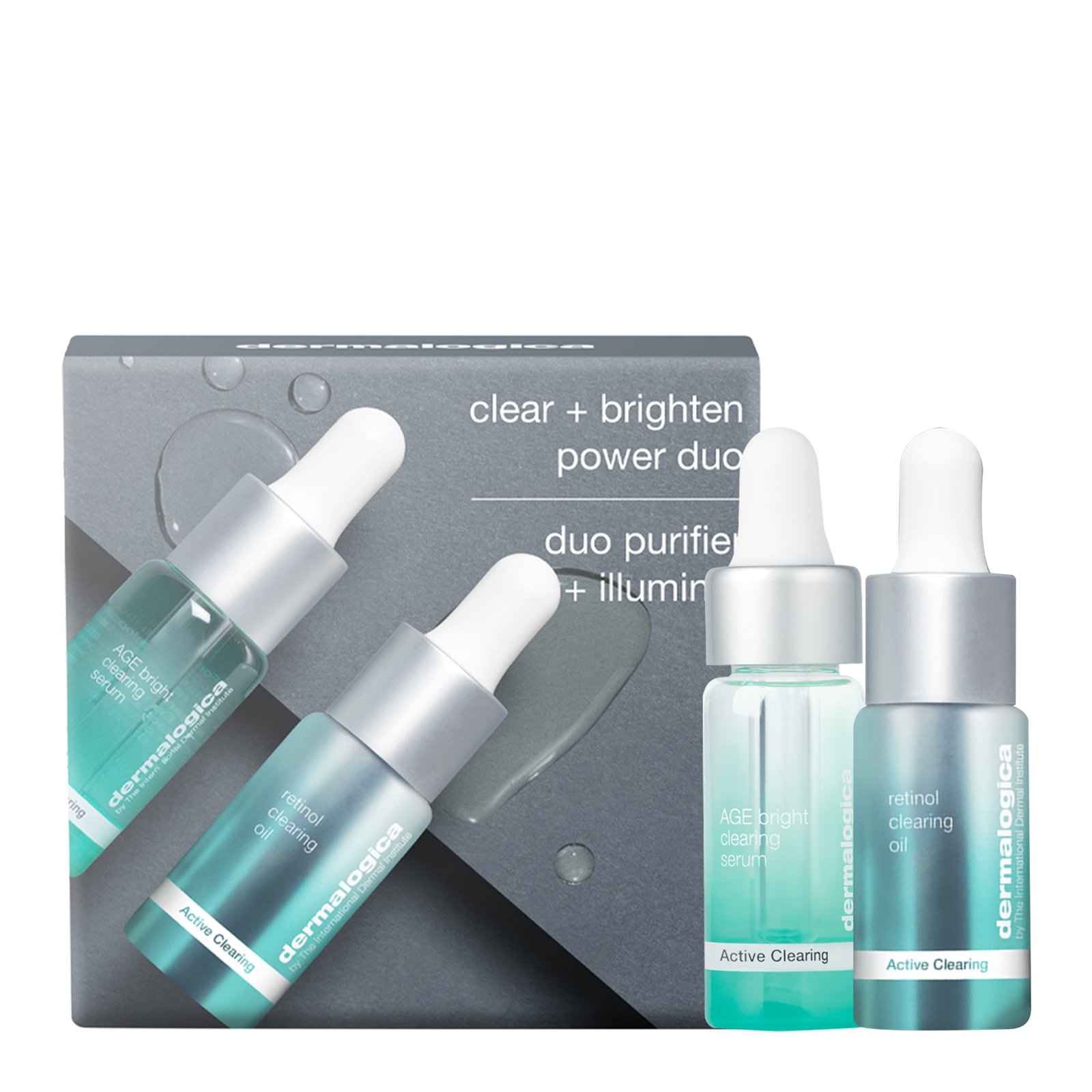 Kit Clear + Brighten power duo DERMALOGICA No color