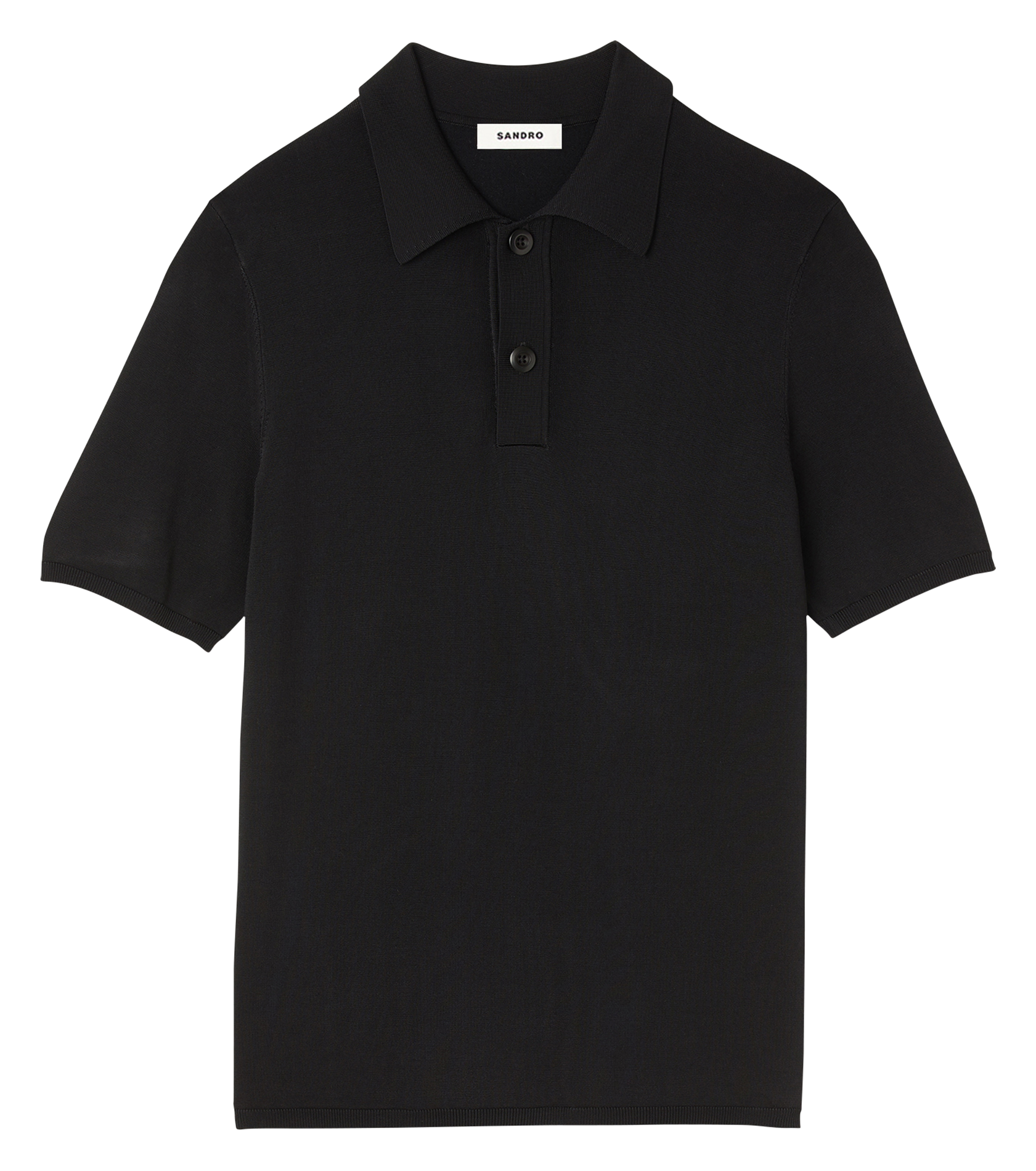 Polo regular fit  SANDRO Noir