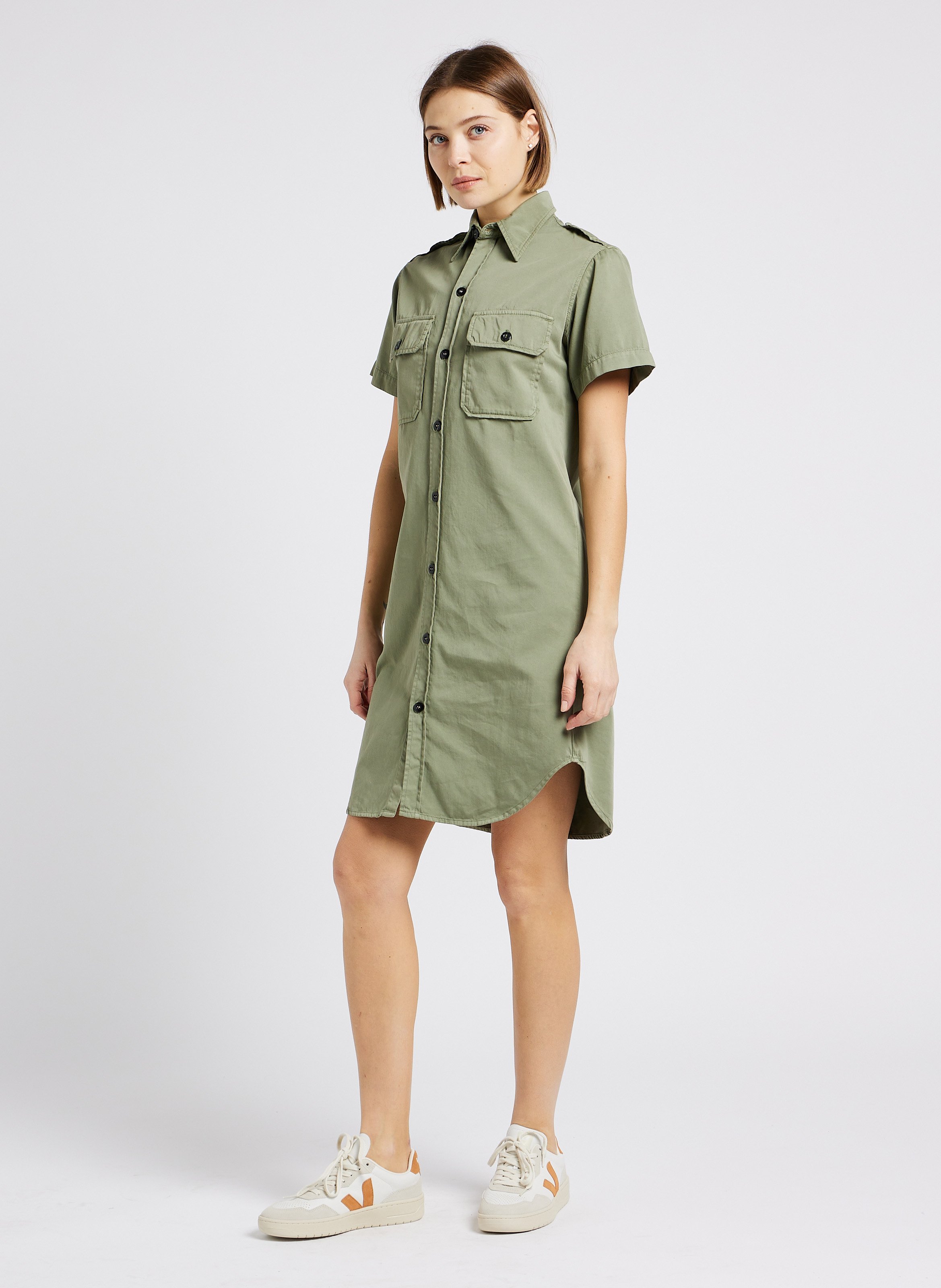 Niedrige Ledersneaker VEJA Mehrfarbig