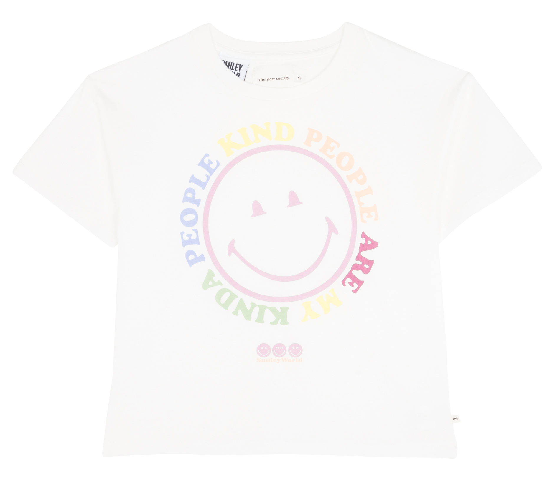 Printed cotton T-shirt THE NEW SOCIETY White