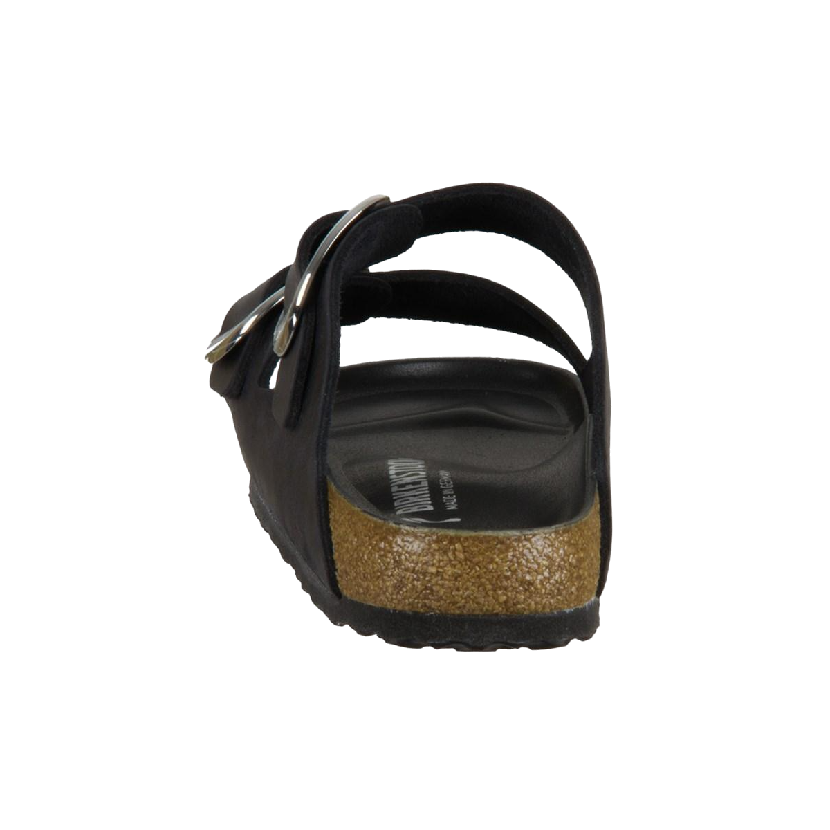 Faux leather sandals BIRKENSTOCK Black