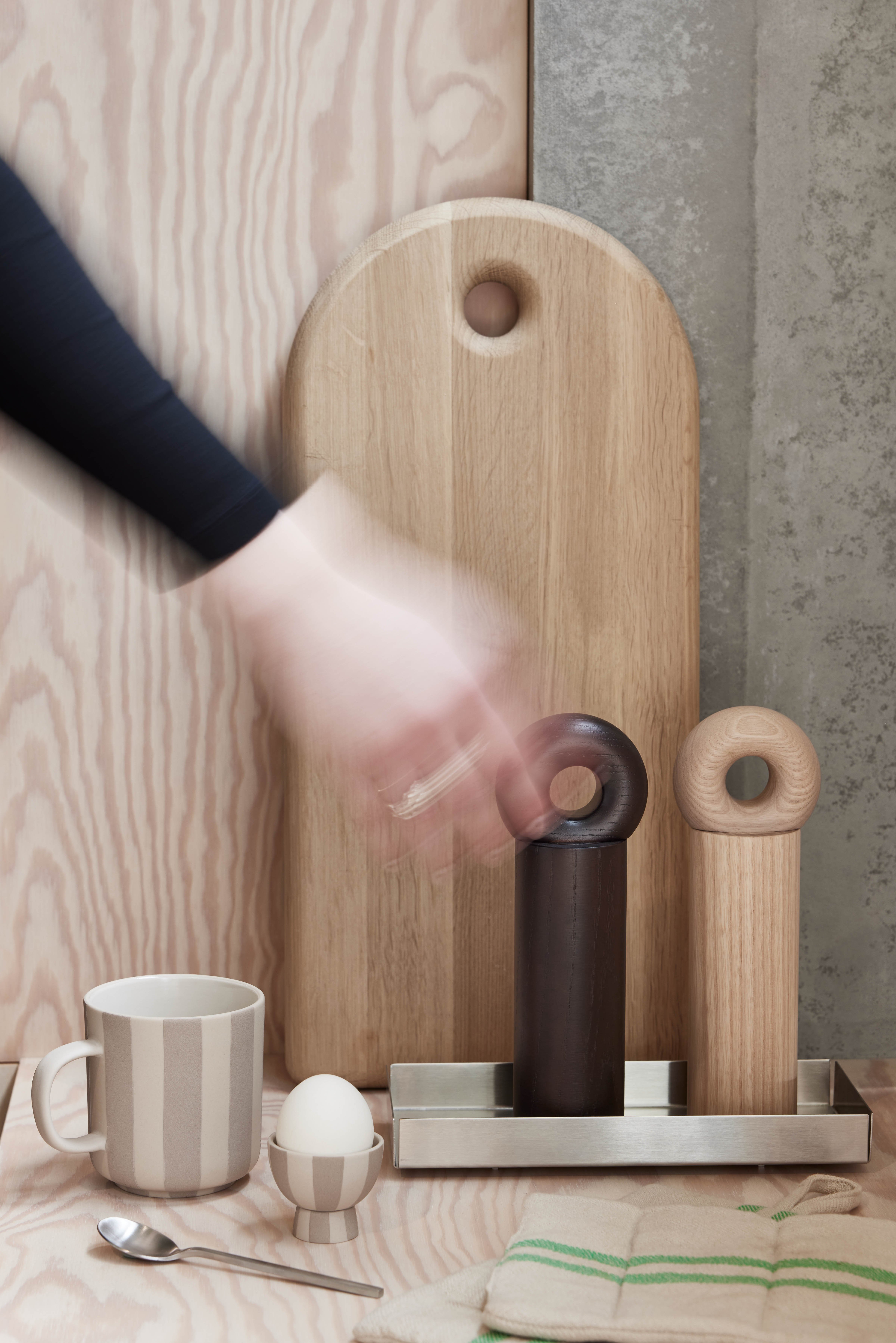 Stoneware egg cup OYOY LIVING DESIGN Beige