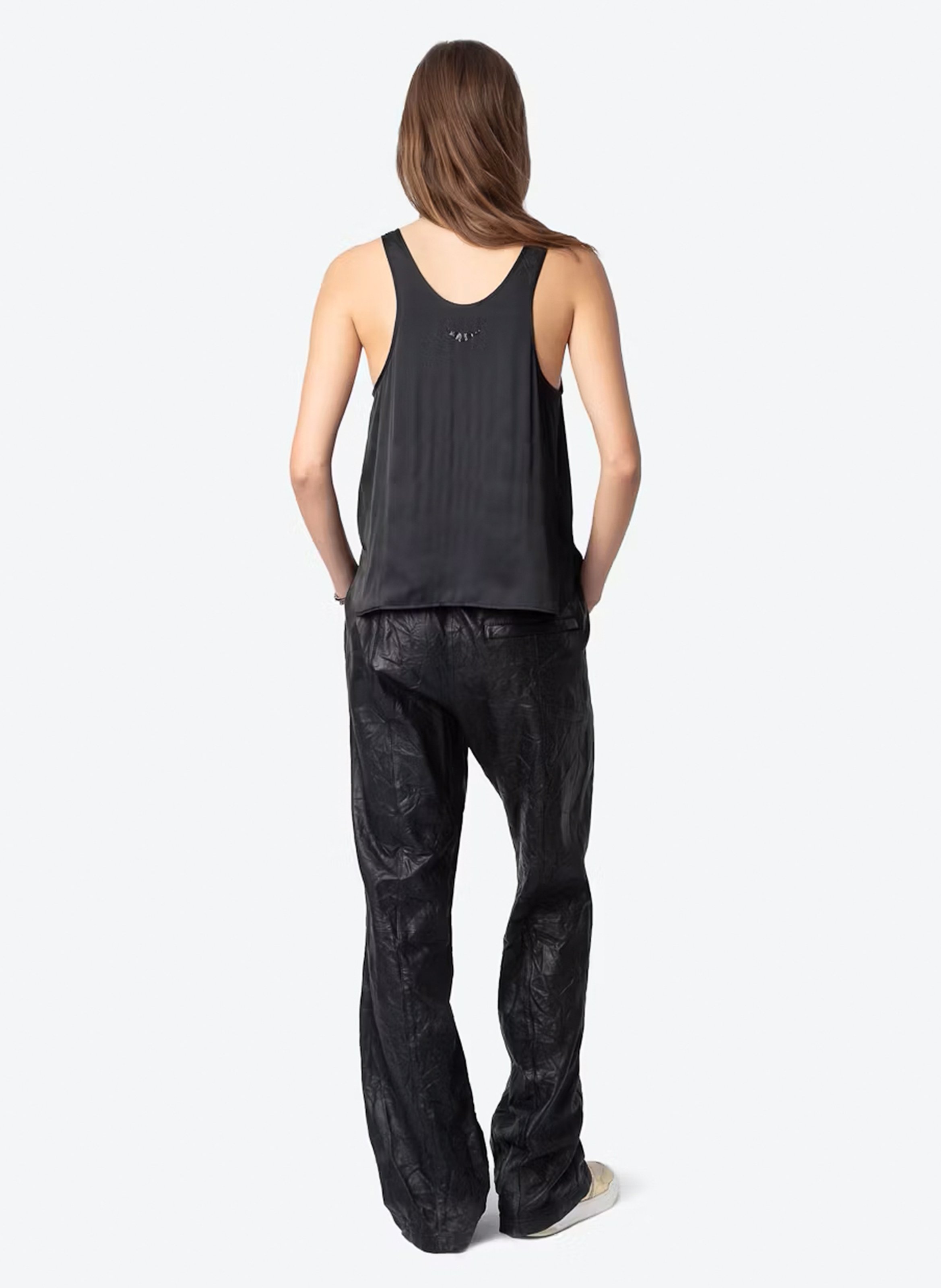 Top droit encolure ronde ZADIG&VOLTAIRE Noir