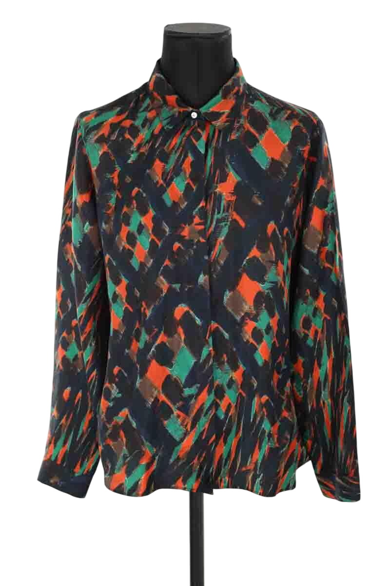 Silk blouse CHLOE STORA - SECONDE MAIN Blue