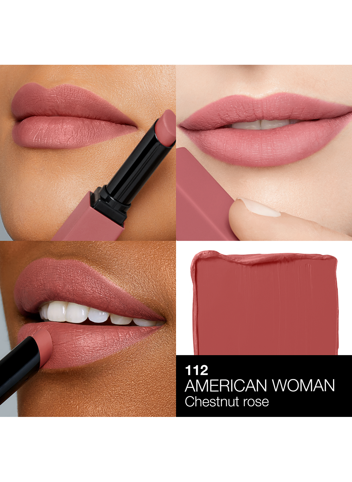 Powermatte High Intensity Lipstick - Lipstick NARS American woman