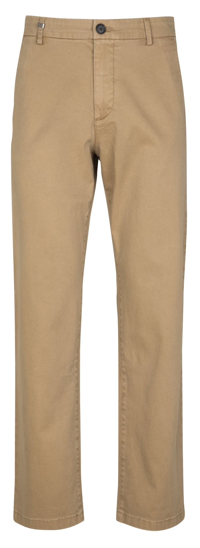 Rechte effen chino broek IKKS Beige