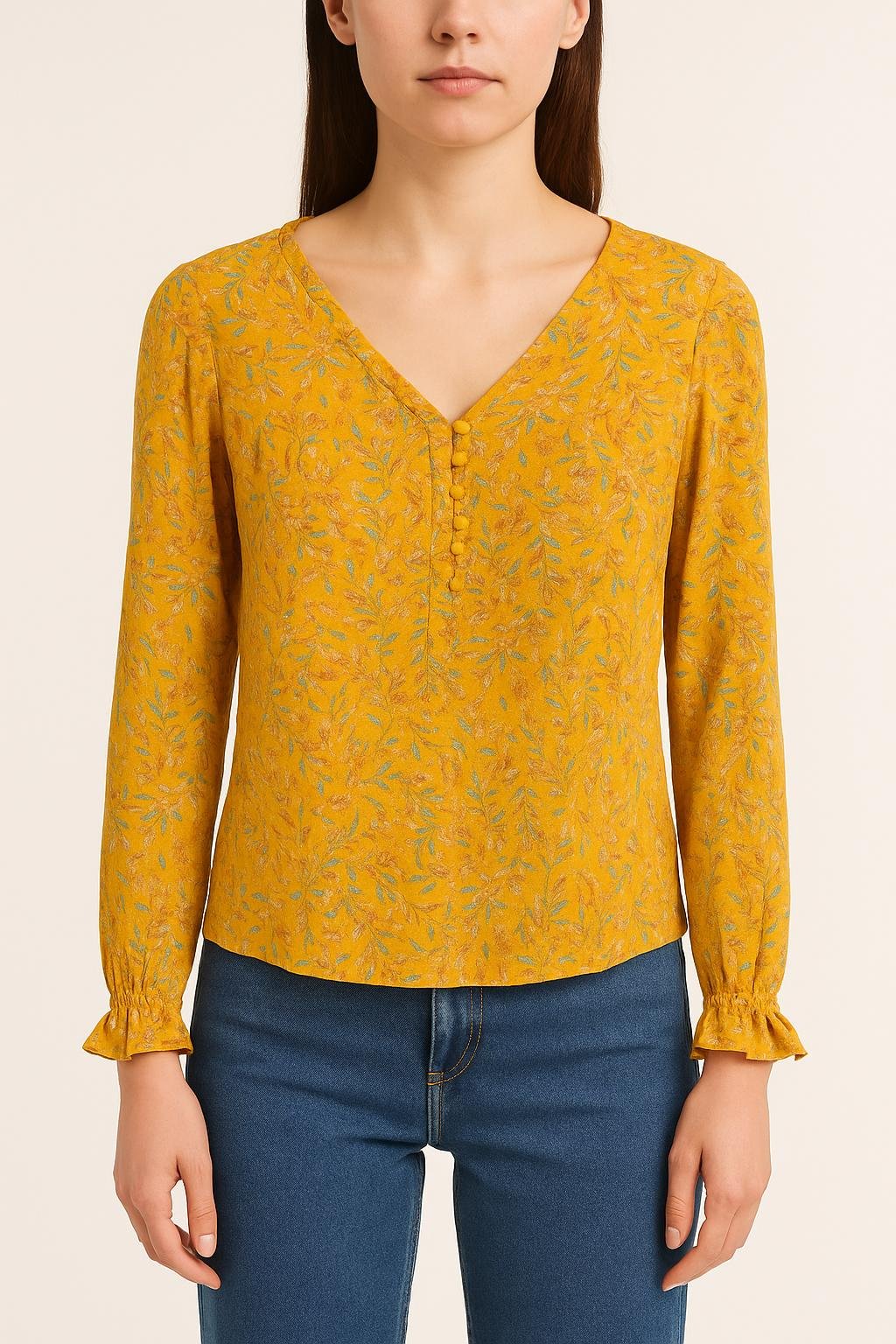 Blouse SEZANE - Seconde main Yellow
