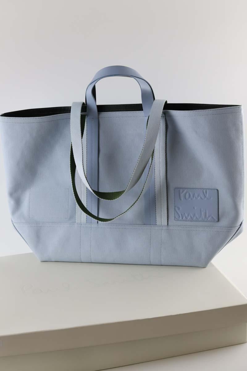 Cotton tote bag PAUL SMITH - Seconde main Blue
