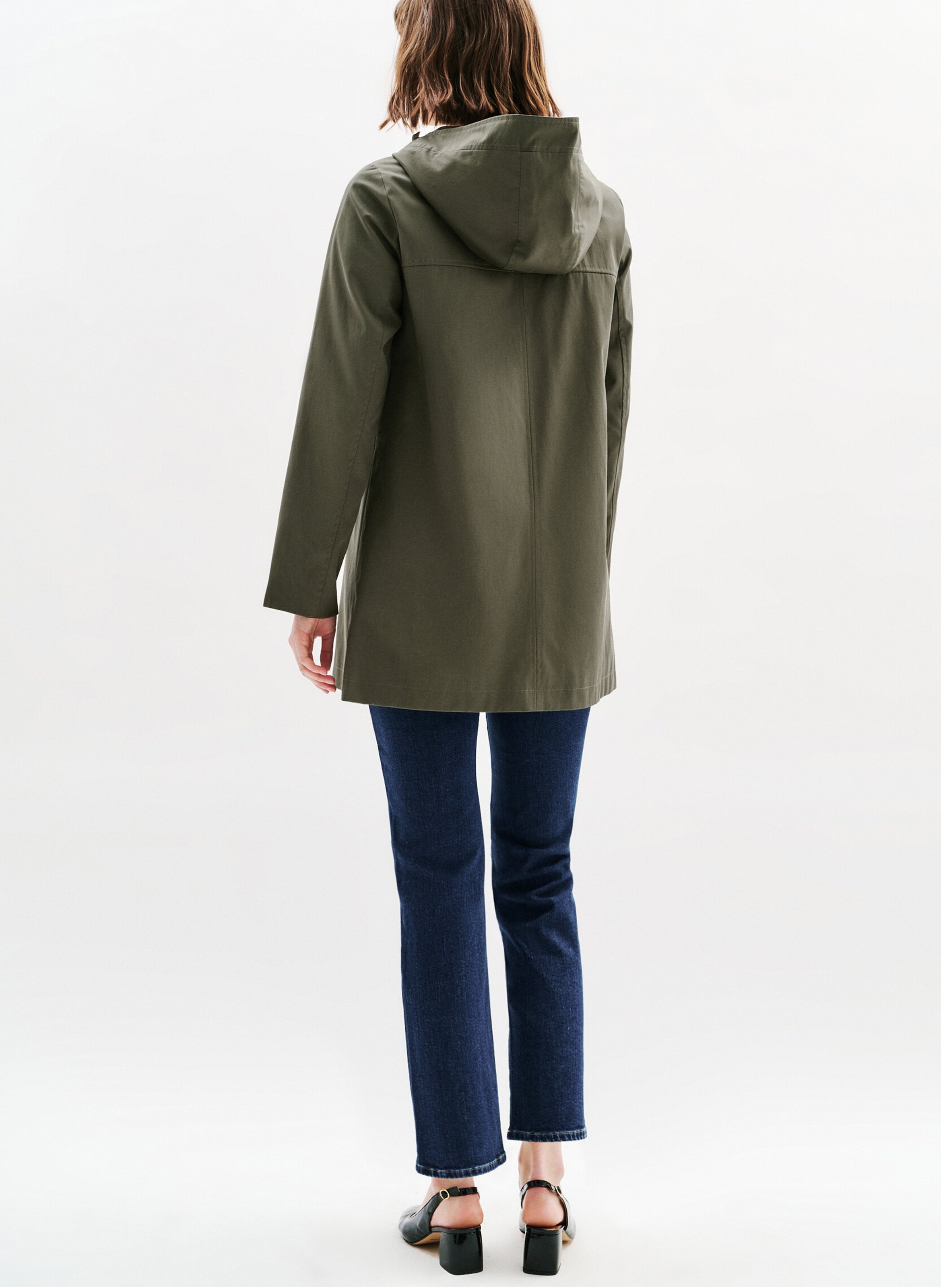 Parka à capuche CAROLL Vert