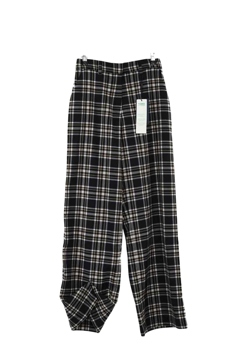 Wide cotton trousers  TOMMY HILFIGER - SECONDE MAIN Black