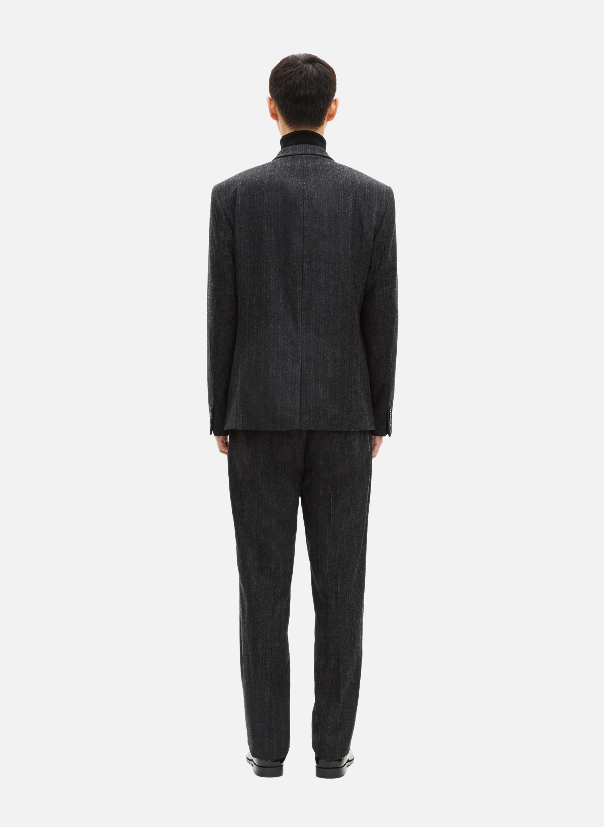 Straight suit jacket with pinstripes THE KOOPLES Grey