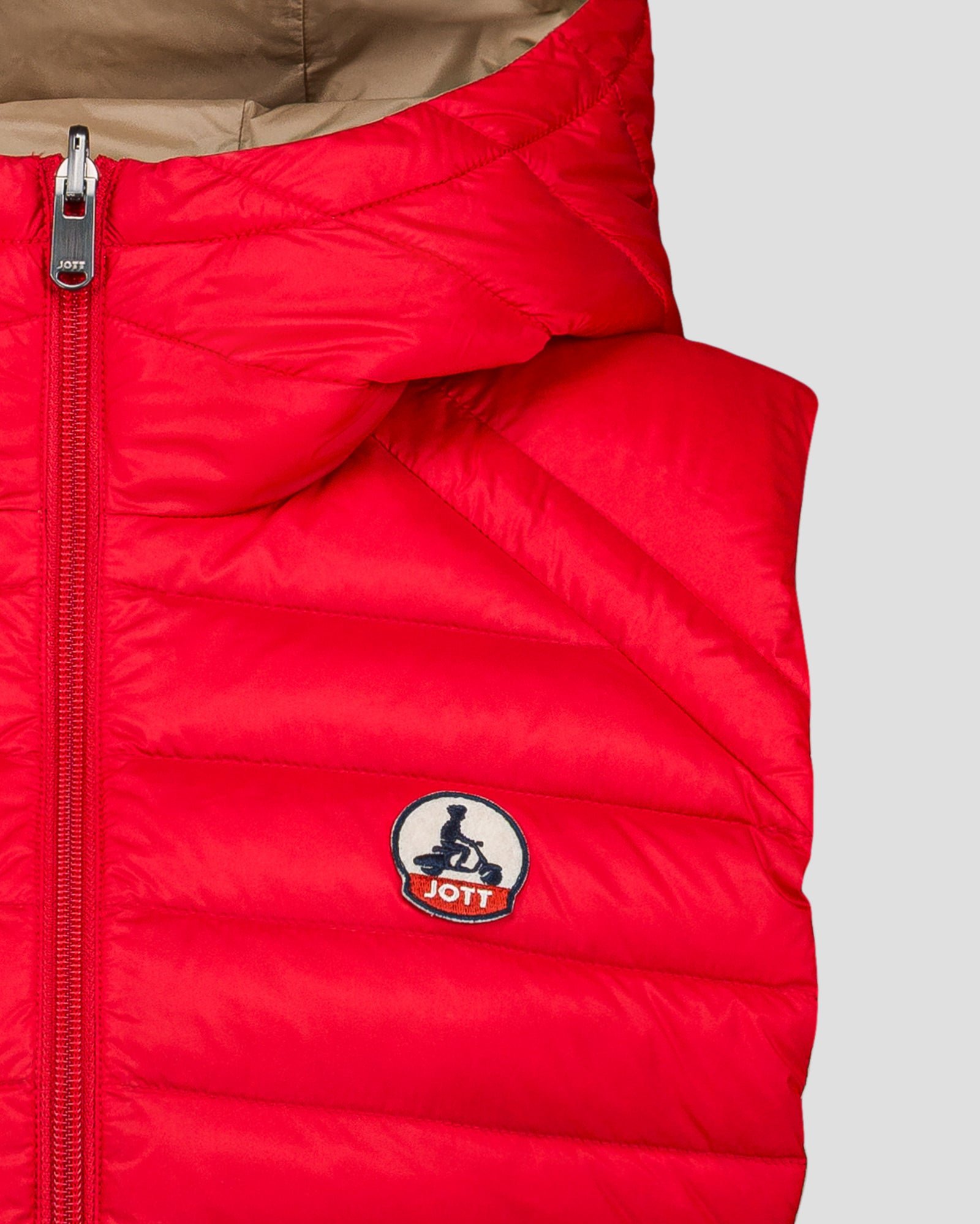 Hooded cape JOTT Red