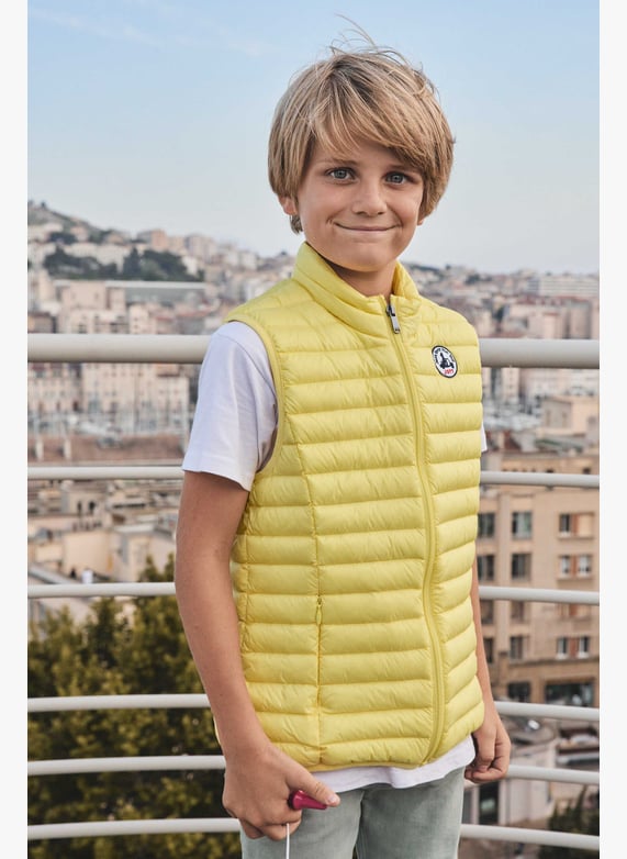 Doudoune sans manches enfant zoe Jaune Jott Enfant Place des
