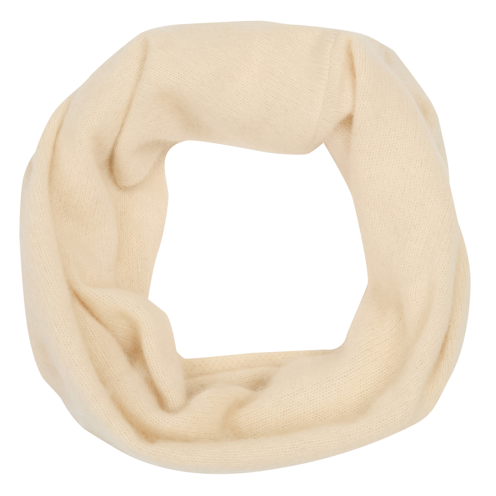 Wool-blend snood MAJESTIC FILATURES Beige