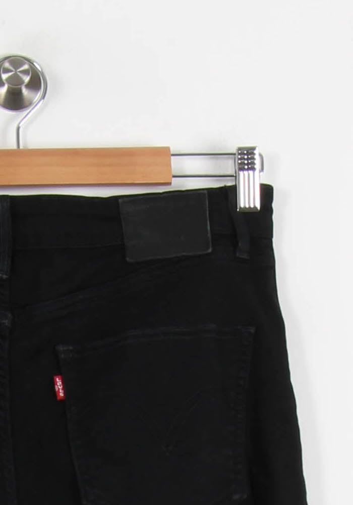 Cropped slim jeans with studs LEVI'S - Seconde main Black