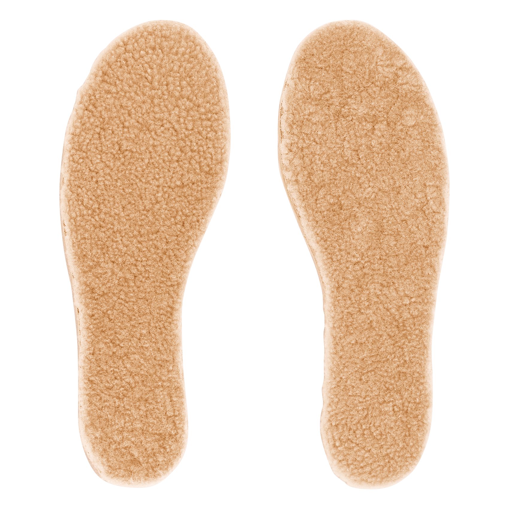 Semelles en laine mérinos et liège ILDA'S SHEEP Beige